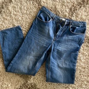 A.L.C. | High Waisted Straight Boyfriend Jeans